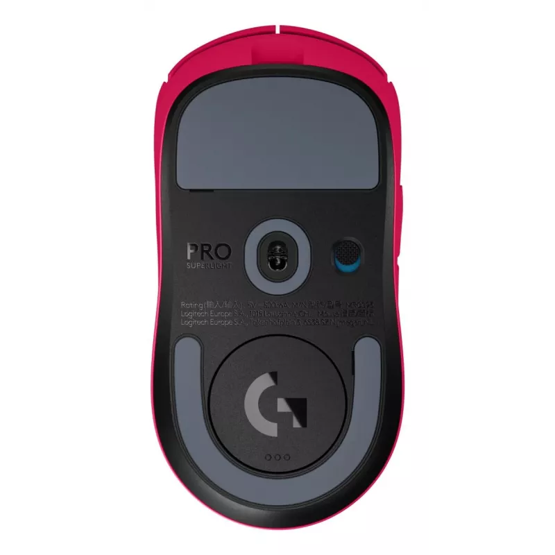 LOGITECH G Pro X Superlight 2 Lightspeed gaming-muis magenta 2.4GHz