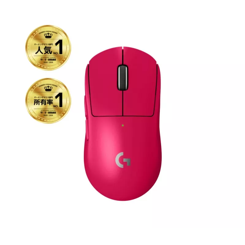 LOGITECH G Pro X Superlight 2 Lightspeed gaming-muis magenta 2.4GHz