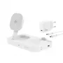 Draadloze oplader 4smarts Qi2 Universeel Wit Sneloplader Binnen AC 12V