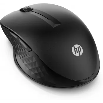 HP 430 Multi-Device Draadloze Muis, ambidexter, optisch, RF Draadloos + Bluetooth, 1200 DPI, Zwart