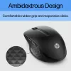 HP 430 Multi-Device Draadloze Muis, ambidexter, optisch, RF Draadloos + Bluetooth, 1200 DPI, Zwart