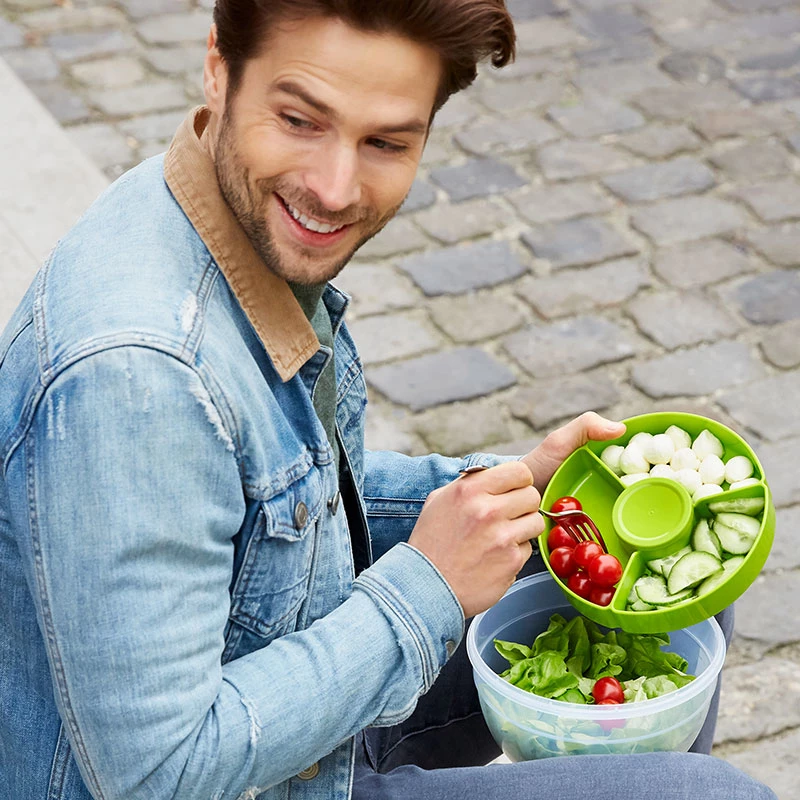 Box EMSA CLIP & GO Saladebox XL Rond 2,6 L