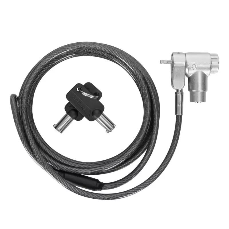 Kabelslot Targus ASP95MKGLX-25 Zilver 2m Sleutelslot
