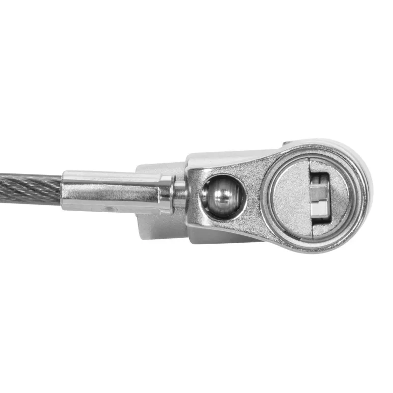 Kabelslot Targus ASP95MKGLX-25 Zilver 2m Sleutelslot