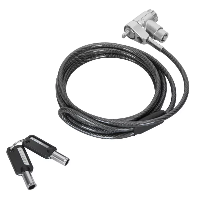 Kabelslot Targus ASP95MKGLX-25 Zilver 2m Sleutelslot