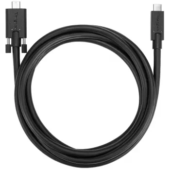 Targus ACC1122GLX USB-kabel USB 3.2 Gen 1 (3.1 Gen 1) 1,8 m USB-C Zwart