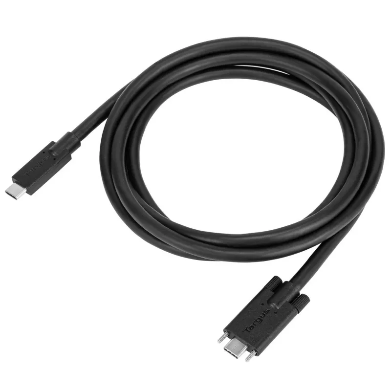 Targus ACC1122GLX USB-kabel USB 3.2 Gen 1 (3.1 Gen 1) 1,8 m USB-C Zwart