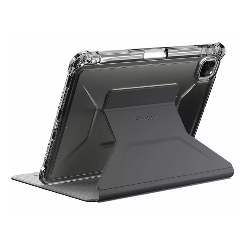 Targus Pro-Tek THZ984GL transparante hoes voor iPad Pro 11 inch (M4), 27,9 cm (11 inch), TPU, transparant/zwart
