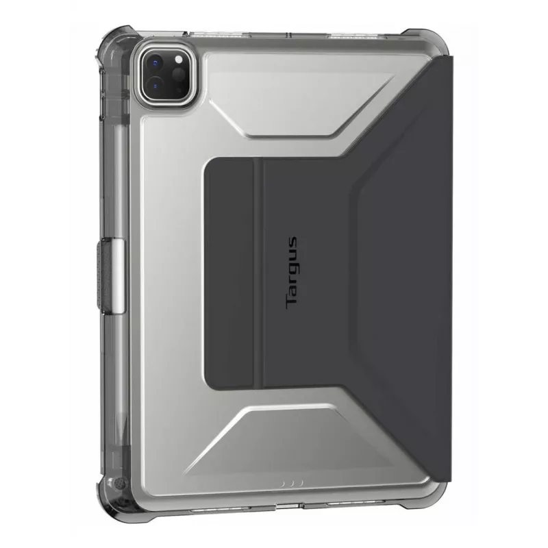 Targus Pro-Tek THZ984GL transparante hoes voor iPad Pro 11 inch (M4), 27,9 cm (11 inch), TPU, transparant/zwart