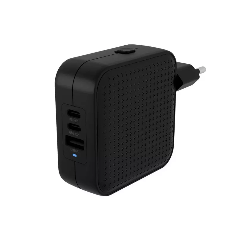 TARGUS Hyper Hyperjuice 70w USB-c Gan Reisoplader (3c+1a) - Zwart