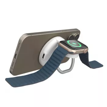 Targus HJ3310WHGL Oplader voor Mobiele apparaten Hoofdtelefoon, Smartphone, Smartwatch Wit USB Draadloos laden Snel laden Binnen