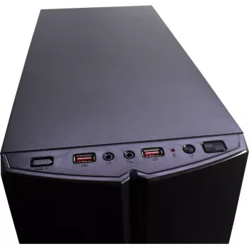 PC-behuizing Inter-Tech B-48 Midi Tower Zwart