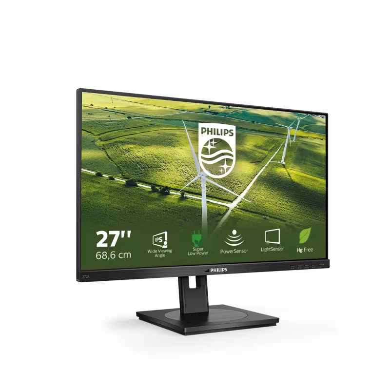 Philips B Line 272B1G/00 Computermonitor 68,6 cm (27 inch) 1920 x 1080 pixel Full HD LED Zwart