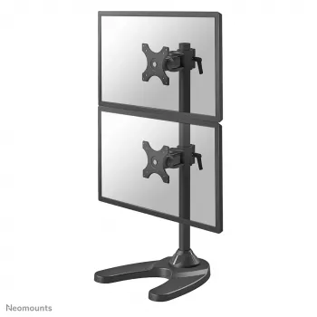 Neomounts FPMA-D700DDV Monitorstandaard 10-27 inch, vrijstaand/bureau-doorvoer, 6 kg, 25,4 cm (10 inch), 68,6 cm (27 inch), 100 x 100 mm, Zwart