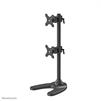 Neomounts FPMA-D700DDV Monitorstandaard 10-27 inch, vrijstaand/bureau-doorvoer, 6 kg, 25,4 cm (10 inch), 68,6 cm (27 inch), 100 x 100 mm, Zwart