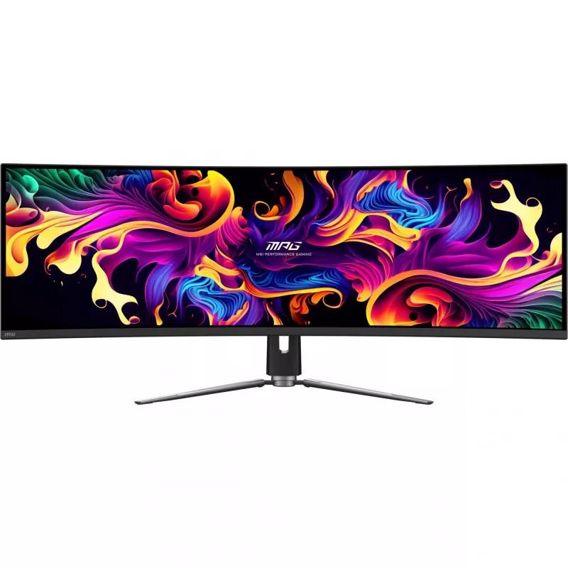 MSI MPG 491CQPXDE QD-OLED computermonitor 124,5 cm (49 inch) 5120 x 1440 pixel Dual QHD Zwart