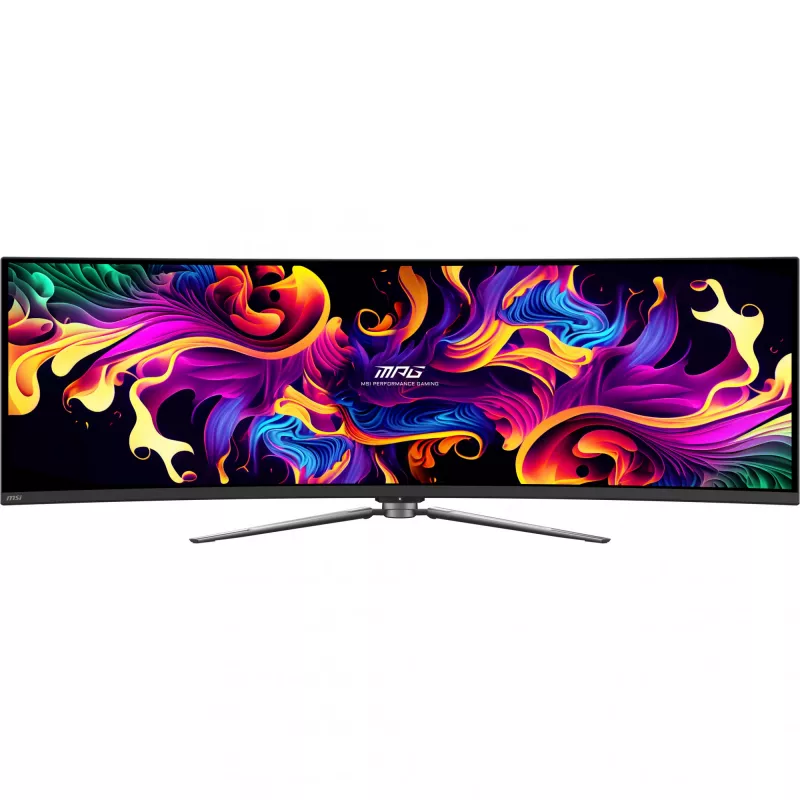 MSI MPG 491CQPXDE QD-OLED computermonitor 124,5 cm (49 inch) 5120 x 1440 pixel Dual QHD Zwart