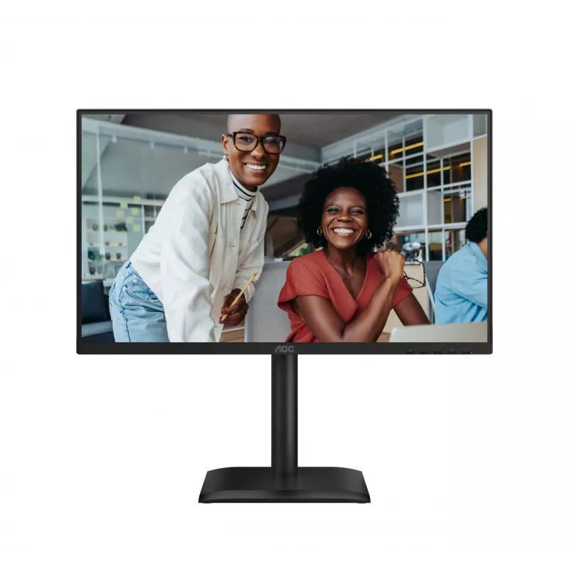 AOC E4 24E4CV computermonitor 60,5 cm (23,8 inch) 1920 x 1080 pixel Full HD LED Zwart