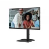 AOC E4 24E4CV computermonitor 60,5 cm (23,8 inch) 1920 x 1080 pixel Full HD LED Zwart