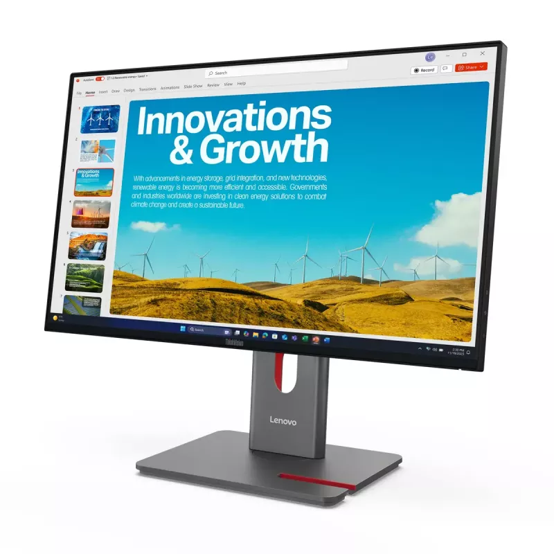 Monitor Lenovo ThinkVision P24QD-40 23,8 inch Quad HD LCD 2560 x 1440