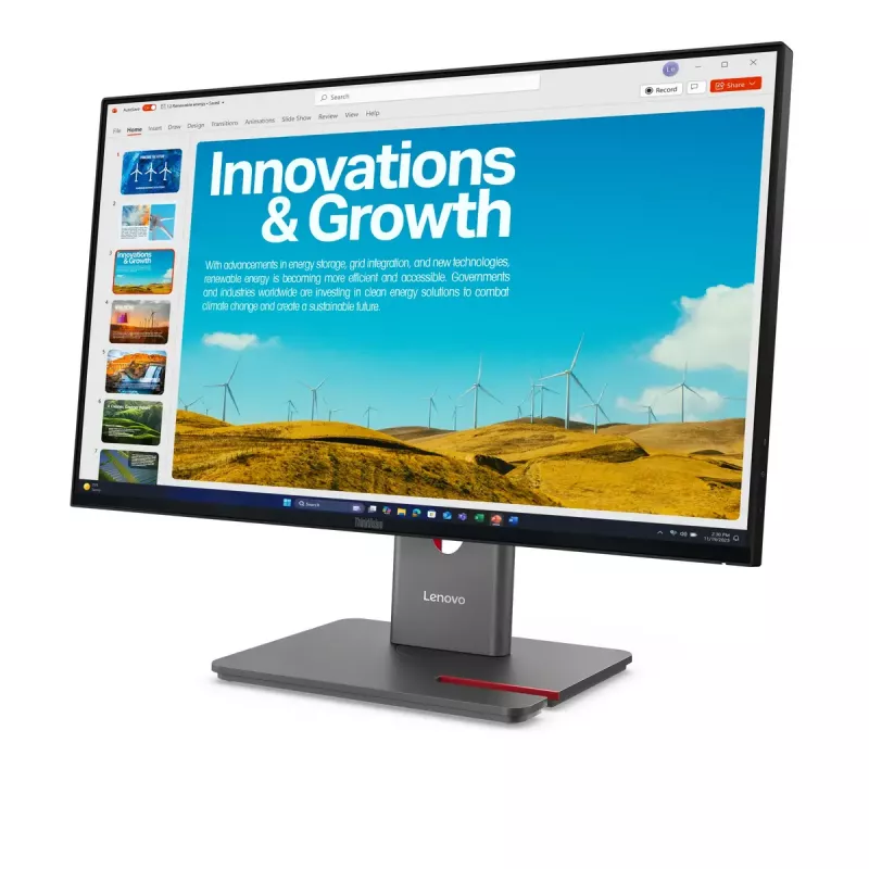 Monitor Lenovo ThinkVision P24QD-40 23,8 inch Quad HD LCD 2560 x 1440