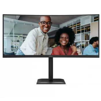 AOC CU34E4C computermonitor 86,4 cm (34 inch) 3440 x 1440 pixel Zwart