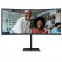 AOC CU34E4C computermonitor 86,4 cm (34 inch) 3440 x 1440 pixel Zwart