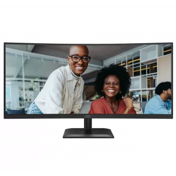 AOC CU34E4C computermonitor 86,4 cm (34 inch) 3440 x 1440 pixel Zwart