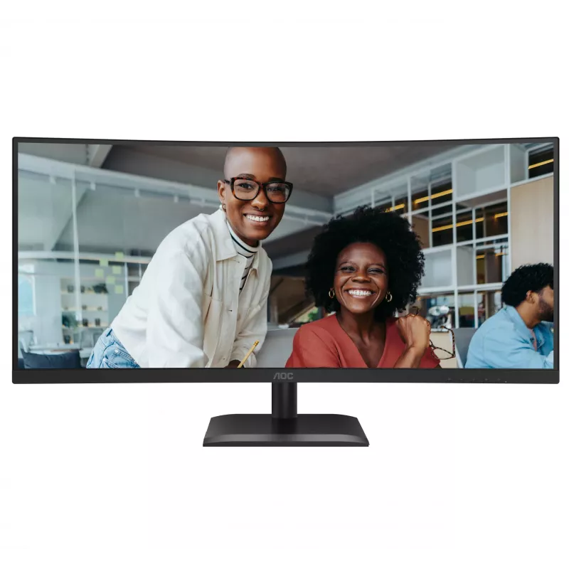AOC CU34E4C computermonitor 86,4 cm (34 inch) 3440 x 1440 pixel Zwart
