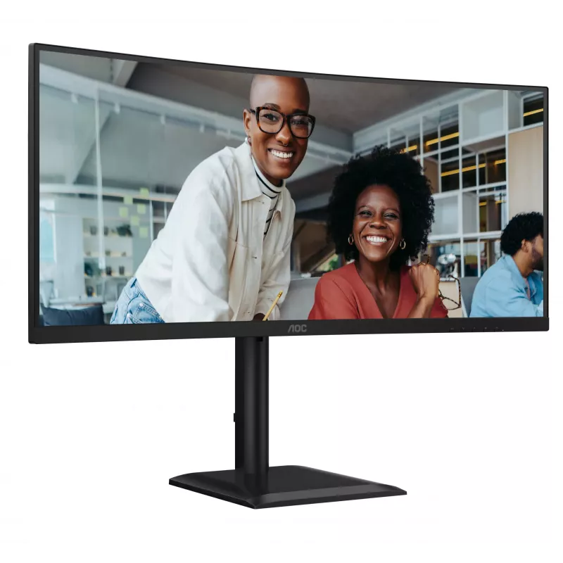 AOC CU34E4C computermonitor 86,4 cm (34 inch) 3440 x 1440 pixel Zwart