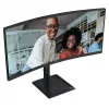 AOC CU34E4C computermonitor 86,4 cm (34 inch) 3440 x 1440 pixel Zwart