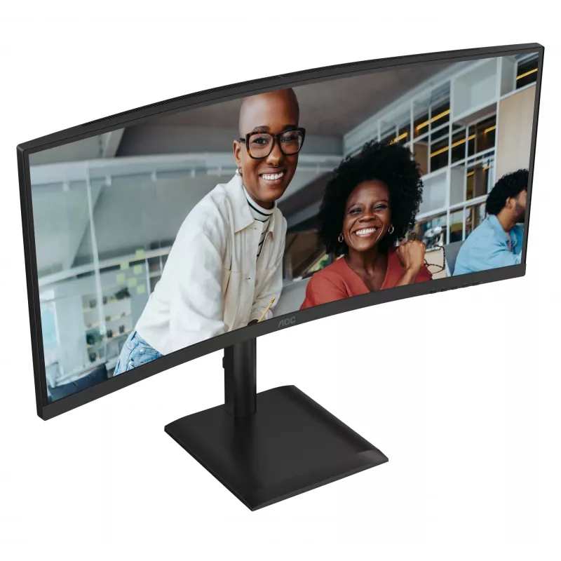 AOC CU34E4C computermonitor 86,4 cm (34 inch) 3440 x 1440 pixel Zwart