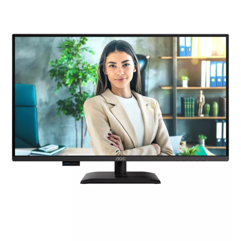 AOC Q27P4U computermonitor 68,6 cm (27 inch) 2560 x 1440 pixel Wide Quad HD Zwart