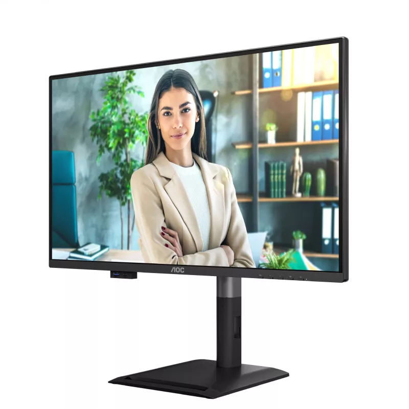 AOC Q27P4U computermonitor 68,6 cm (27 inch) 2560 x 1440 pixel Wide Quad HD Zwart