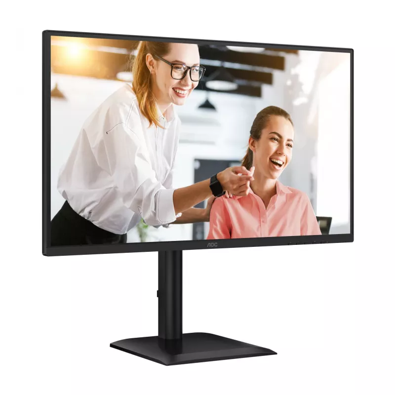 AOC E4 Q27E4CV computermonitor 68,6 cm (27 inch) 2560 x 1440 pixel Quad HD LED Zwart