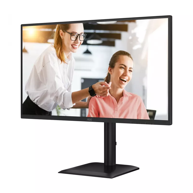 AOC E4 Q27E4CV computermonitor 68,6 cm (27 inch) 2560 x 1440 pixel Quad HD LED Zwart