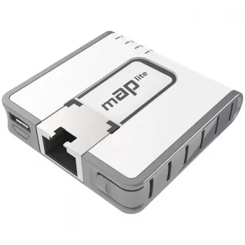 MIKROTIK Map Lite met 650 MHz CPU, 64 MB RAM, 1x LAN, geïntegreerde Dual