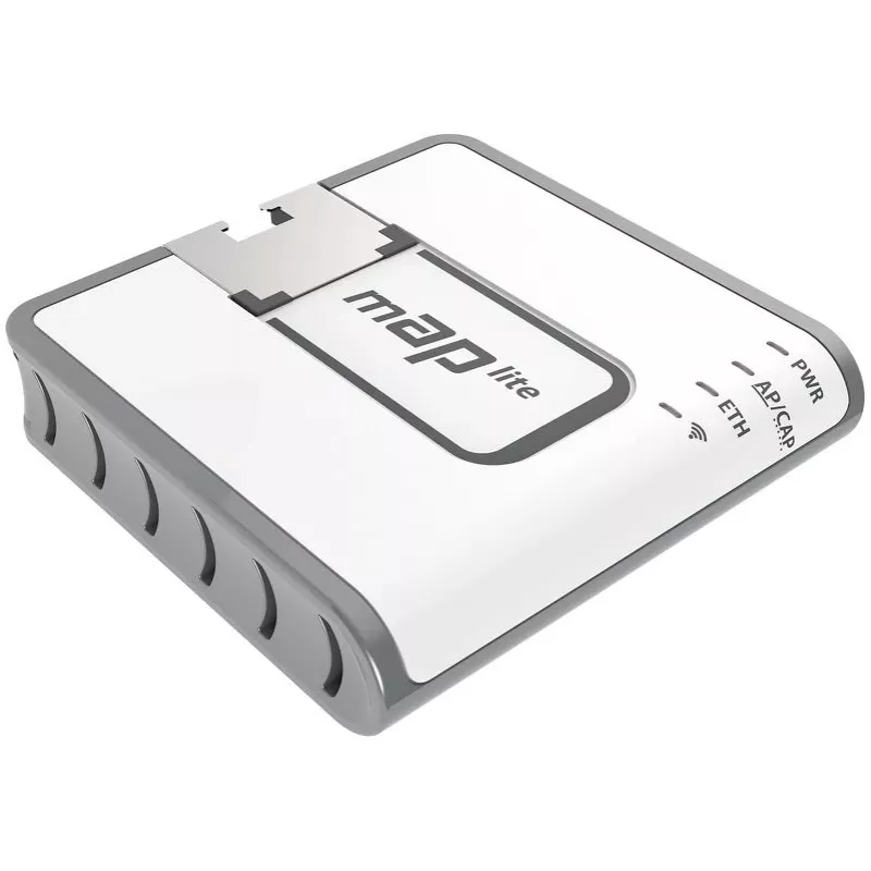 MIKROTIK Map Lite met 650 MHz CPU, 64 MB RAM, 1x LAN, geïntegreerde Dual