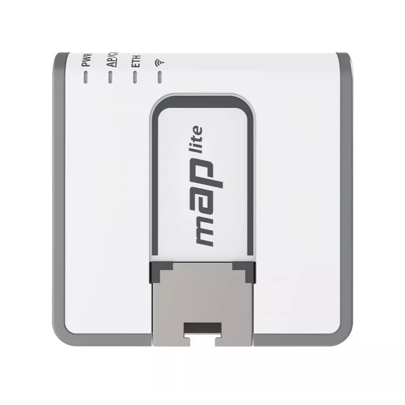 MIKROTIK Map Lite met 650 MHz CPU, 64 MB RAM, 1x LAN, geïntegreerde Dual
