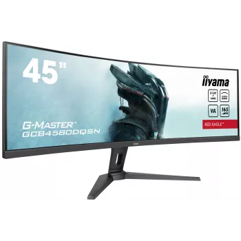 iiyama G-MASTER RED EAGLE CURVED computermonitor 113 cm (44,5 inch) 5120 x 1440 pixel Dual QHD LED Zwart