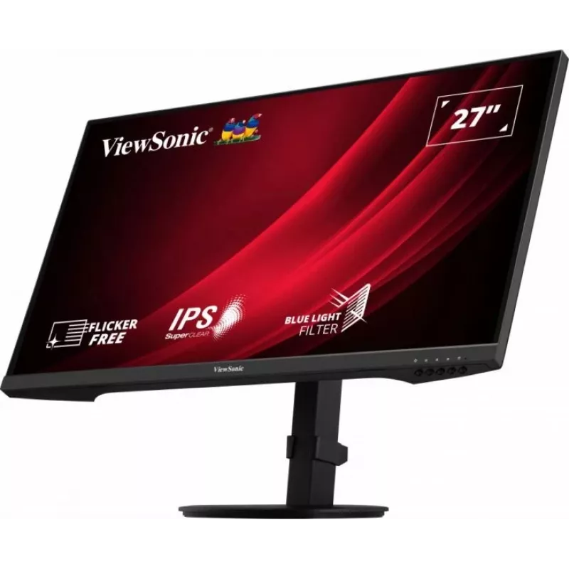 Viewsonic VG Serie VG2709-2K-MHD-2 computermonitor 68,6 cm (27 inch) 2560 x 1440 pixel Quad HD LED Zwart