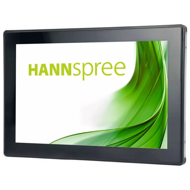 Hannspree Open Frame HO 105 HTB digital signage flatscreen 25,6 cm (10,1 inch) lcd 350 cd/m² HD zwart touchscreen