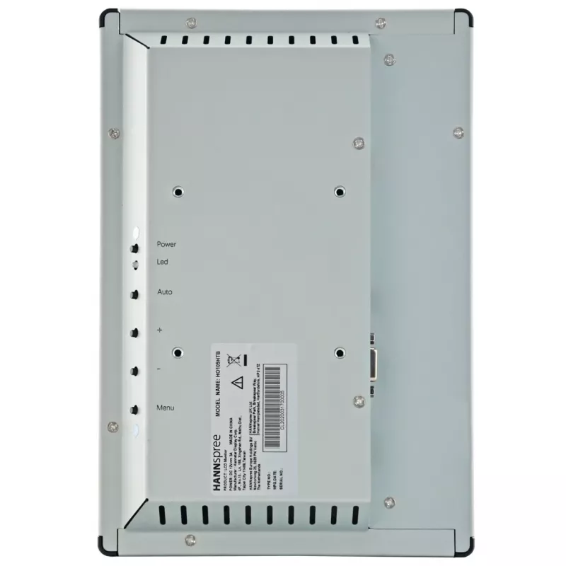Hannspree Open Frame HO 105 HTB digital signage flatscreen 25,6 cm (10,1 inch) lcd 350 cd/m² HD zwart touchscreen