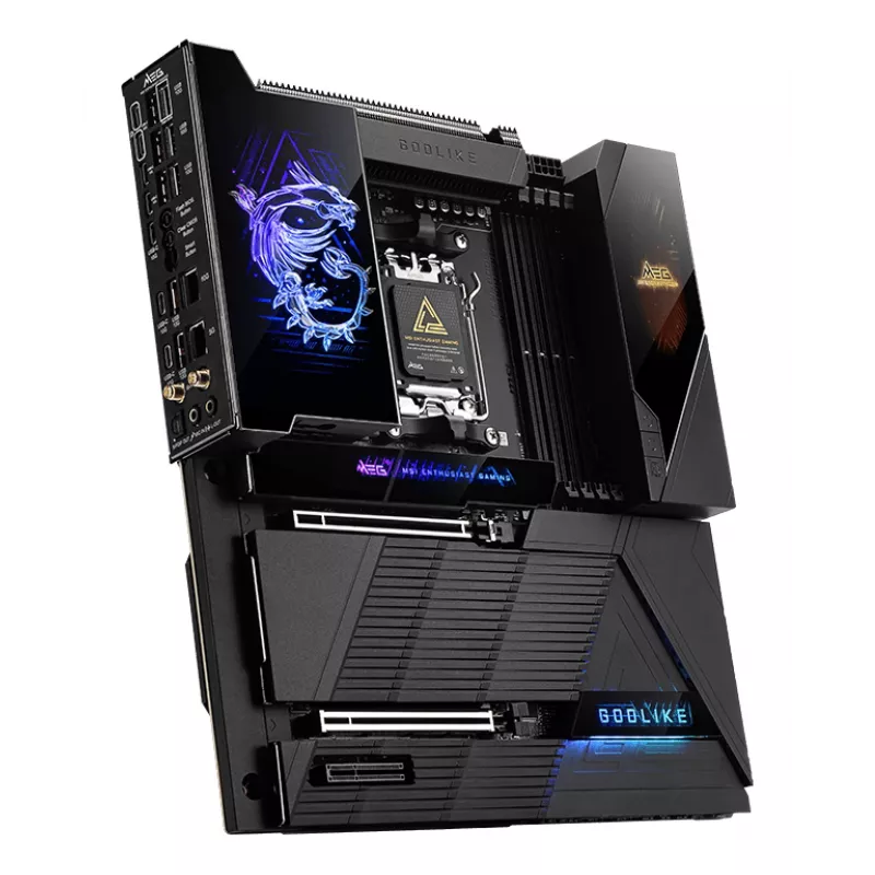Moederbord MSI MEG X870E GODLIKE — X870E-chipset, AM5-socket, ATX, DDR5-ondersteuning