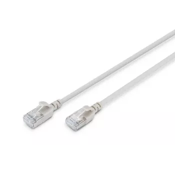 DIGITUS platte patchkabel - CAT6A - F-FTP - 50cm - grijs