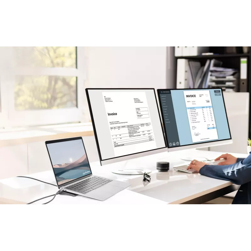 Dock/hub Manhattan USB-C 10 poorten 4K 60Hz Power Delivery