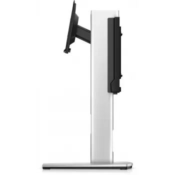 DELL Pro Micro All-in-One-standaard - MFS22, 5,8 kg, 48,3 cm (19 inch), 68,6 cm (27 inch), 100 x 100 mm, hoogteverstelling, zilver, zwart