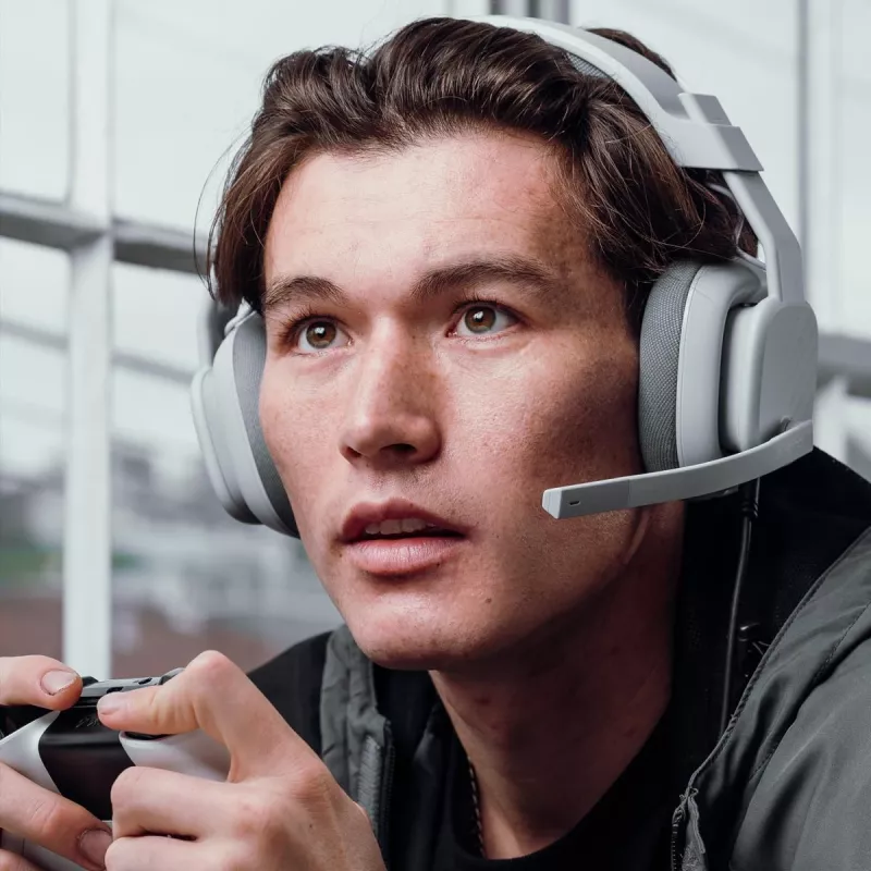 LOGITECH headset - Astro A10 - stereo - bedraad 3,5mm - grijs