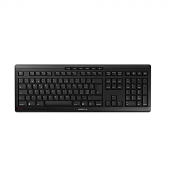 CHERRY Stream Wireless toetsenbord universeel RF draadloos + USB QWERTZ Zwitsers zwart