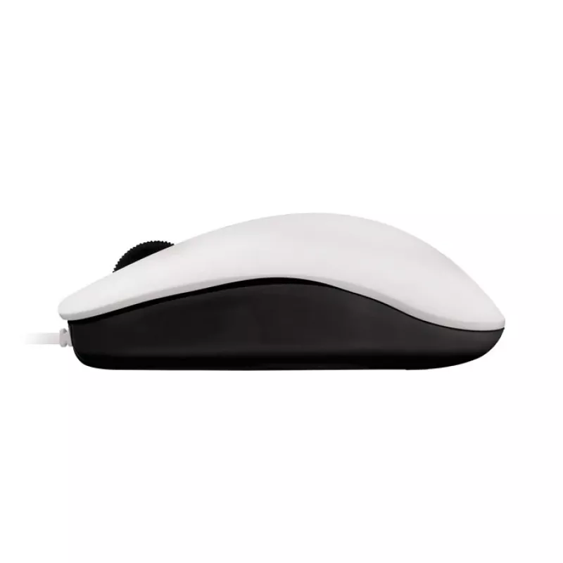 CHERRY MC 1000 kabelmuis, lichtgrijs, USB, dubbelhandig, optisch, USB Type-A, 1200 DPI, grijs
